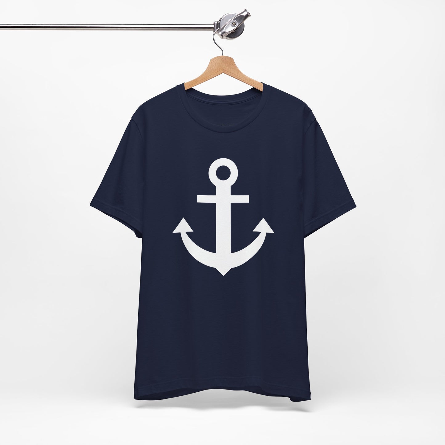 coastal grandma style anchor t-shirt