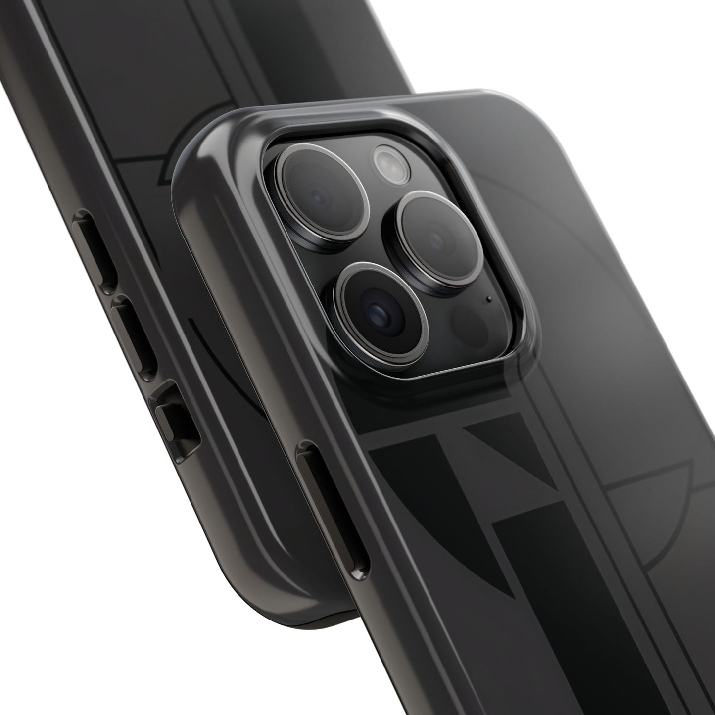 Obsidian Grid Phone Case