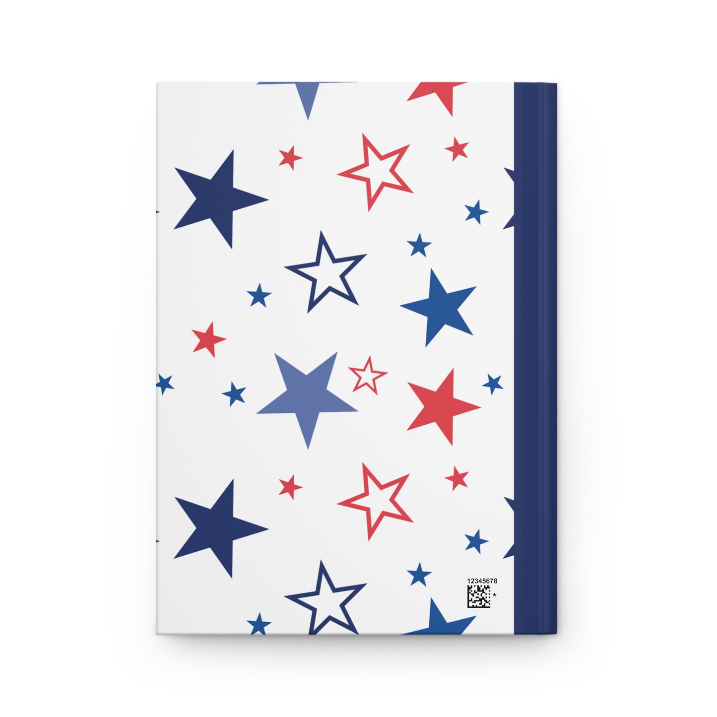red white blue patriotic journal