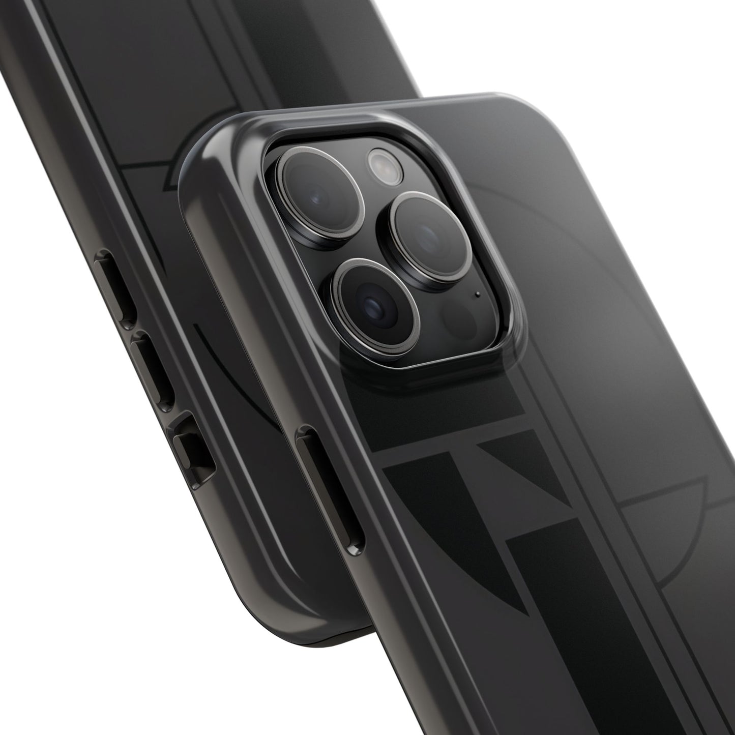 Obsidian Grid Phone Case