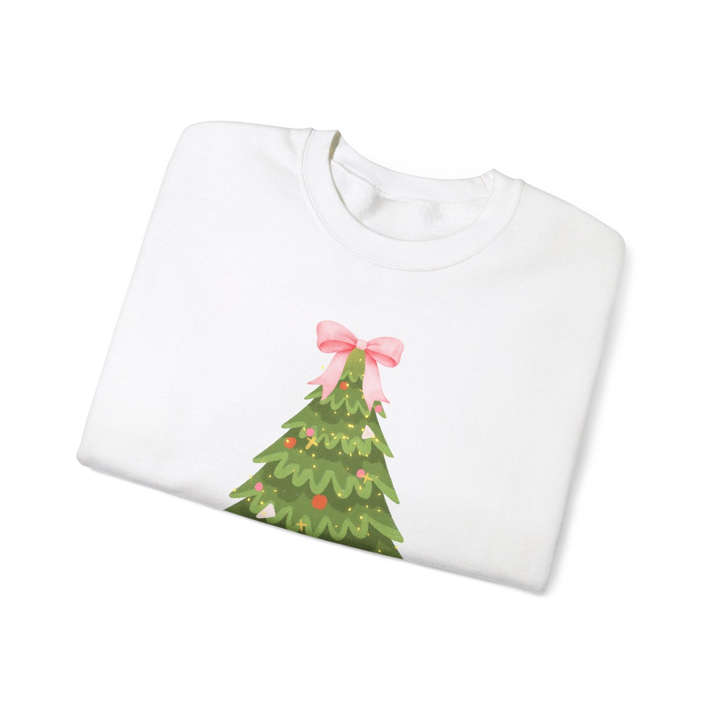 Coquette Christmas Tree Sweatshirt