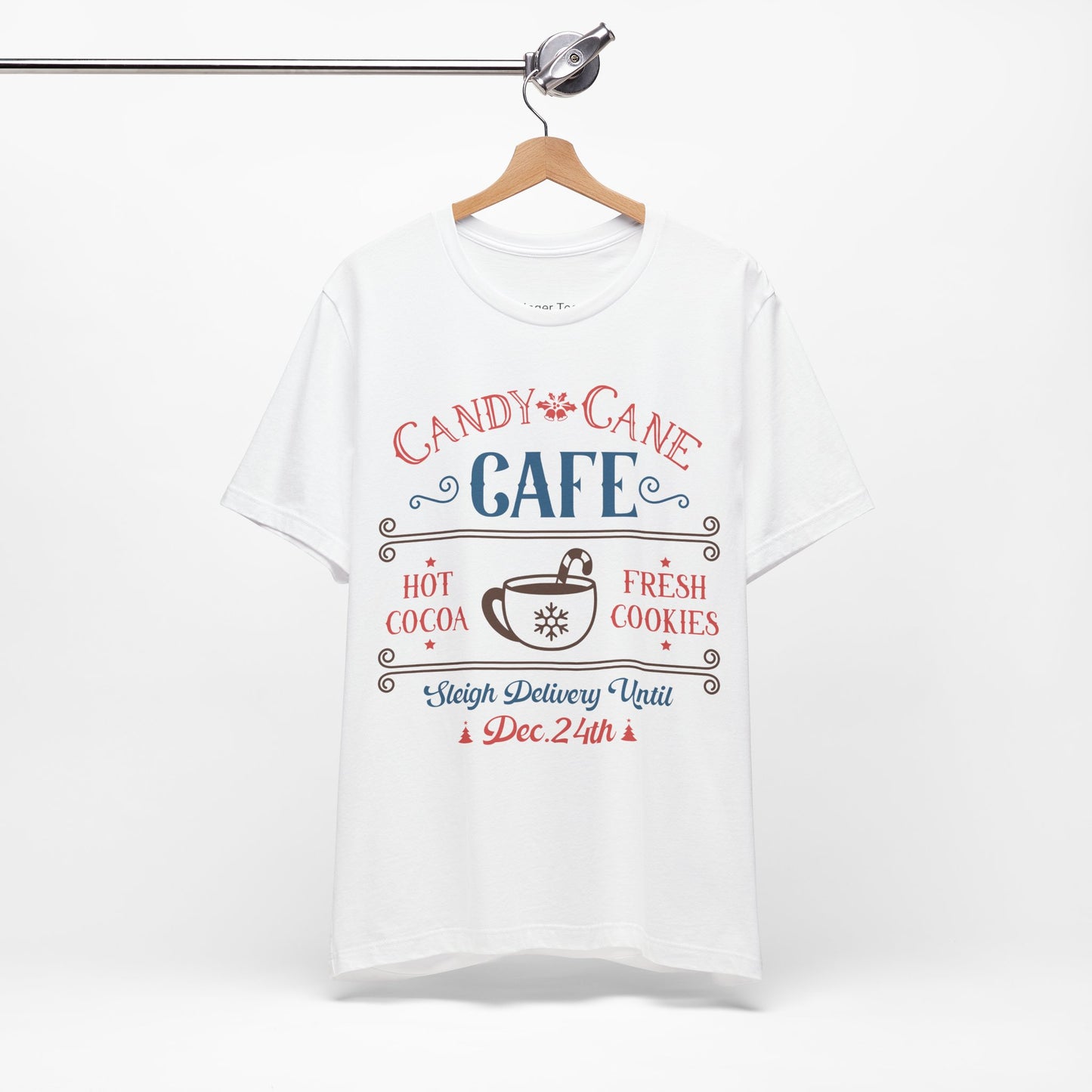 Candy Cane Cafe Tee