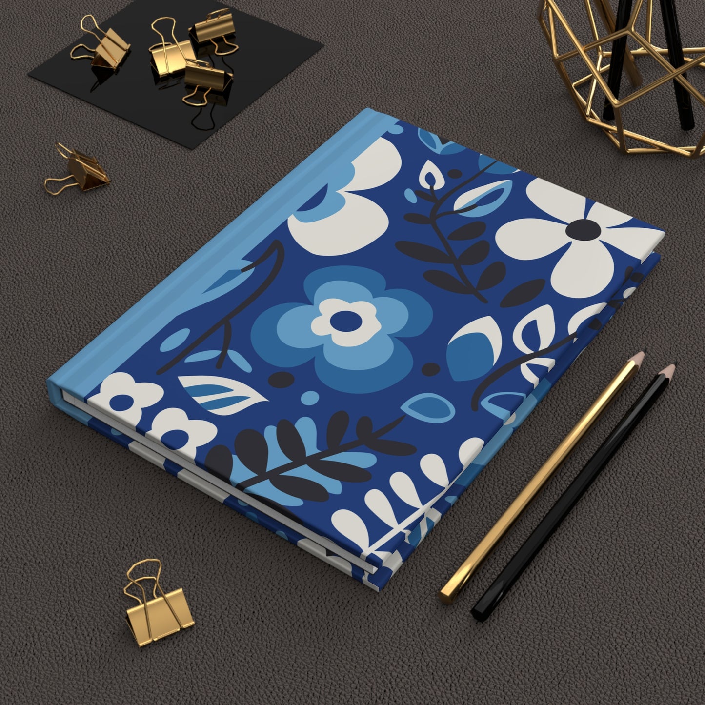 Blue Bliss Hardcover Journal