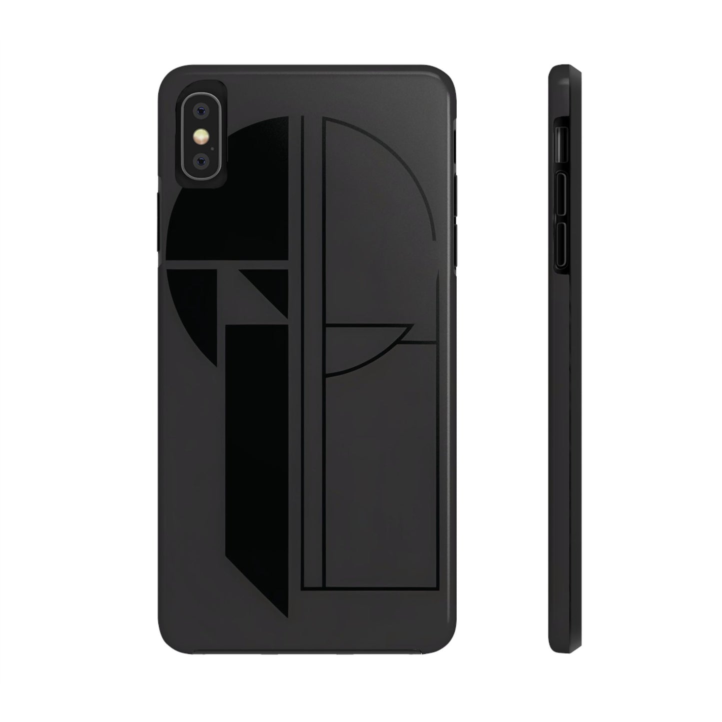 Obsidian Grid Phone Case