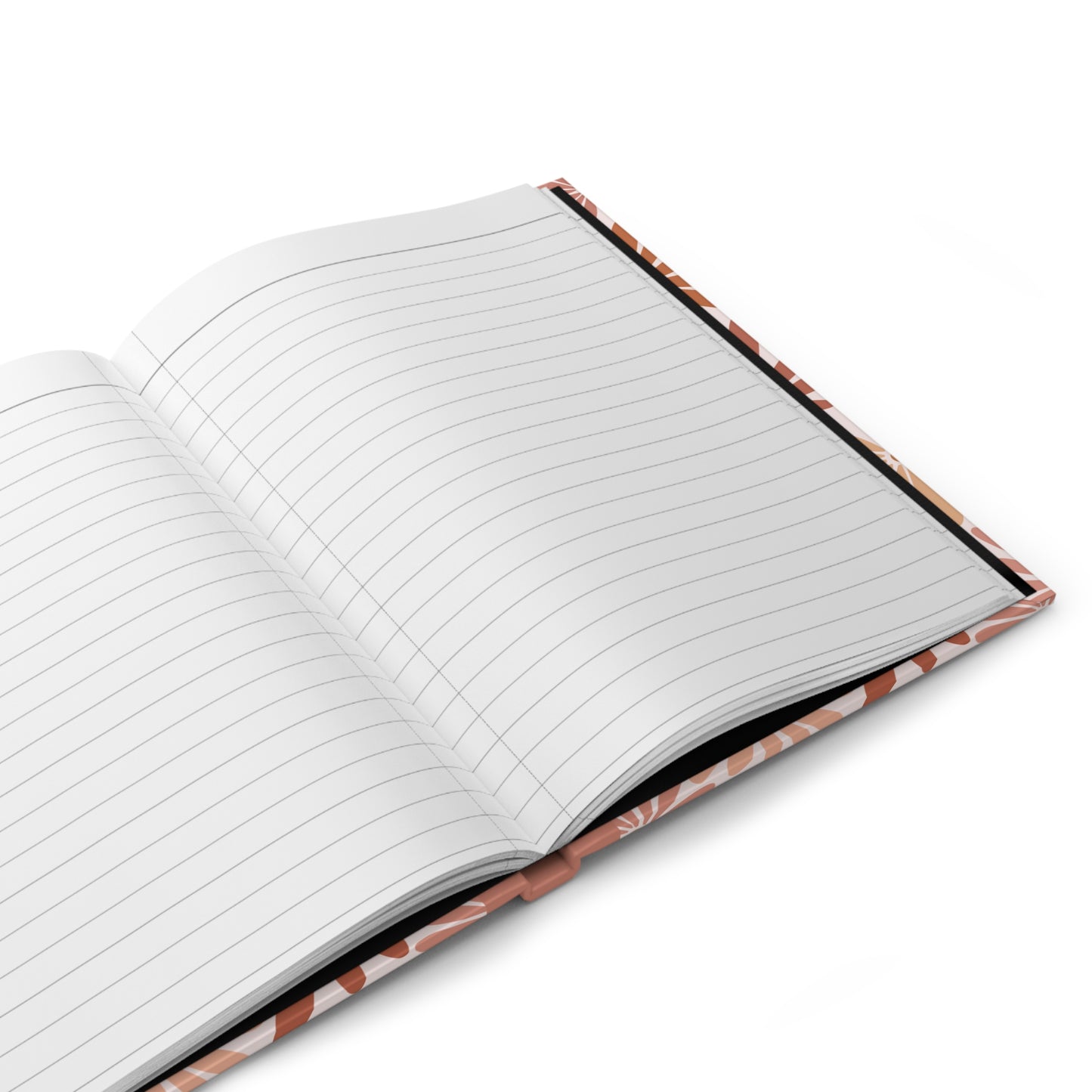 Retro Floral Hardcover Journal