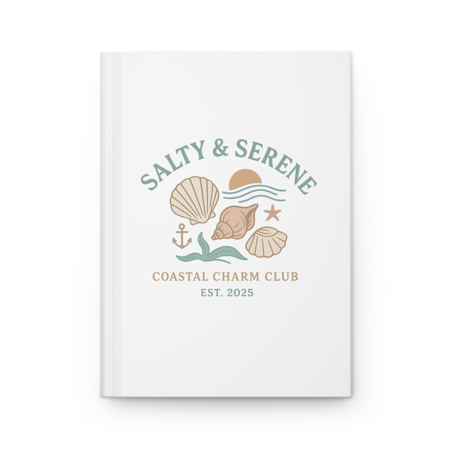 Salty and Serene Hardcover Journal