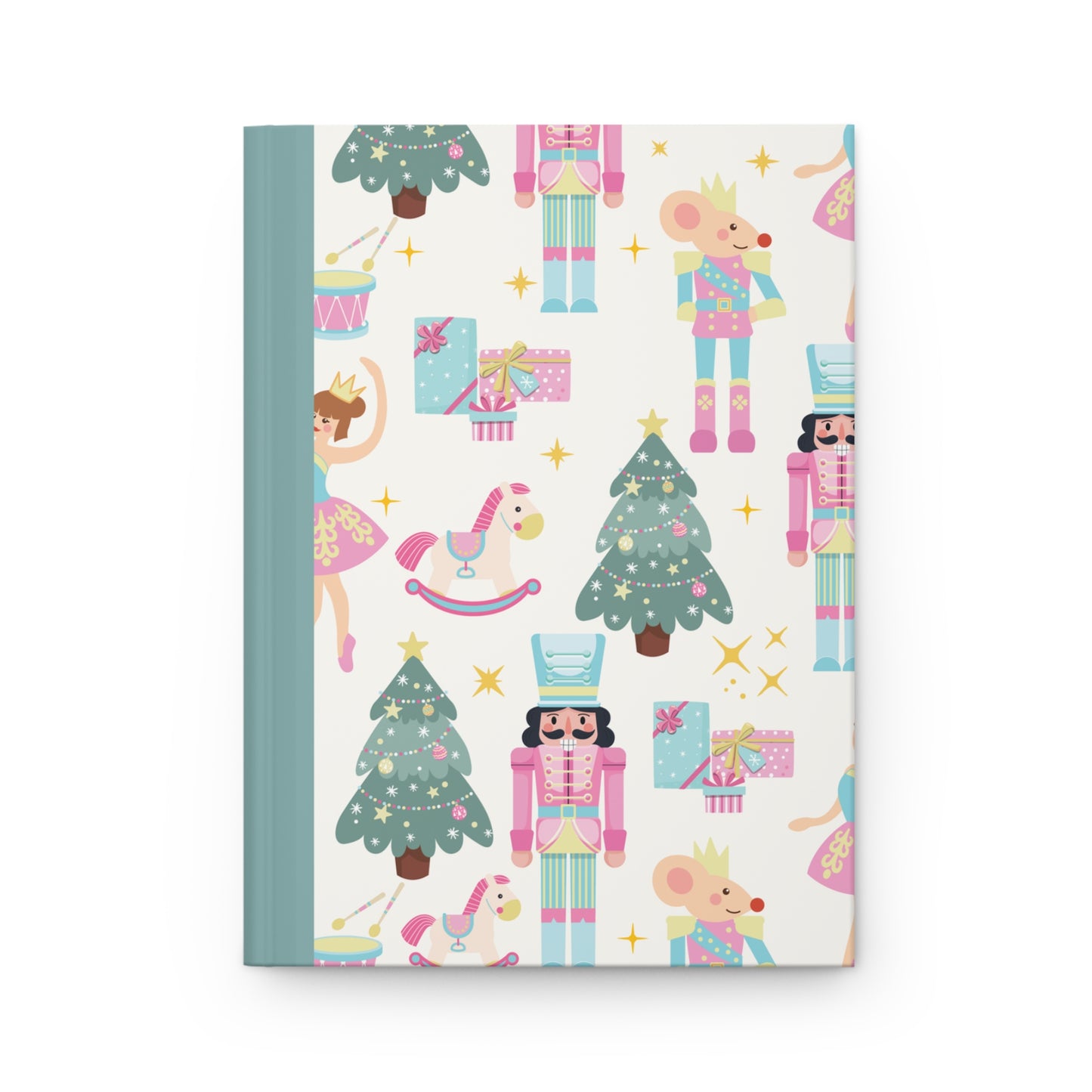 Nutcracker Ballet Hardcover Journal
