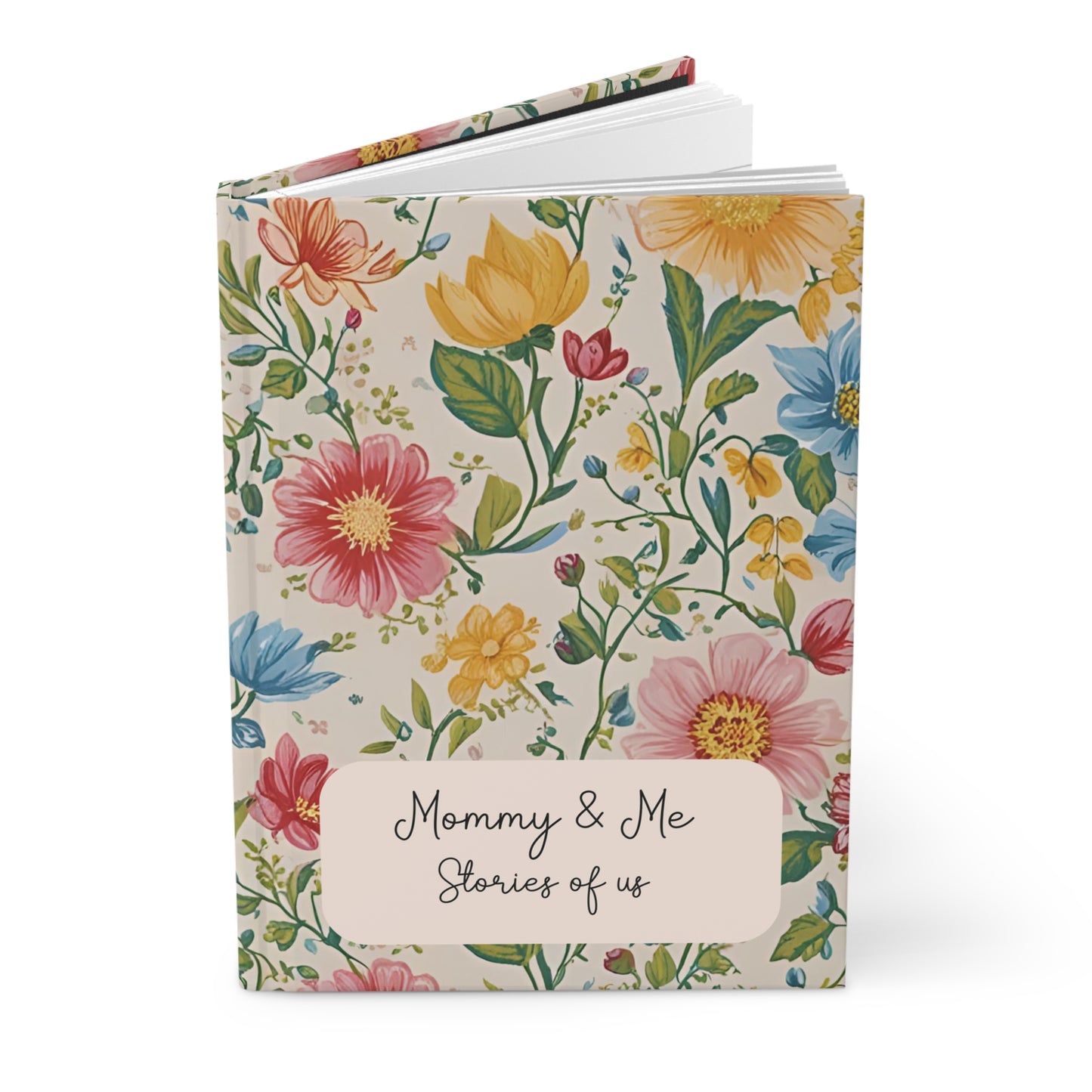 Mommy & Me: Stories of Us – Floral Hardcover Journal