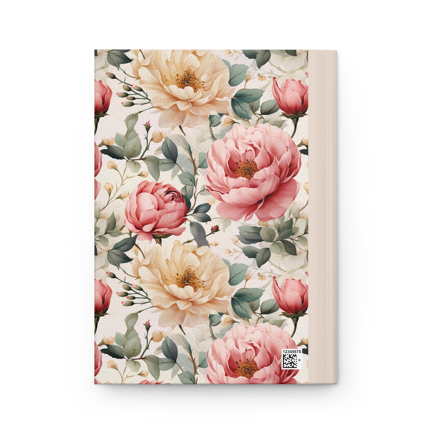 Vintage Inspired Roses Hardcover Journal