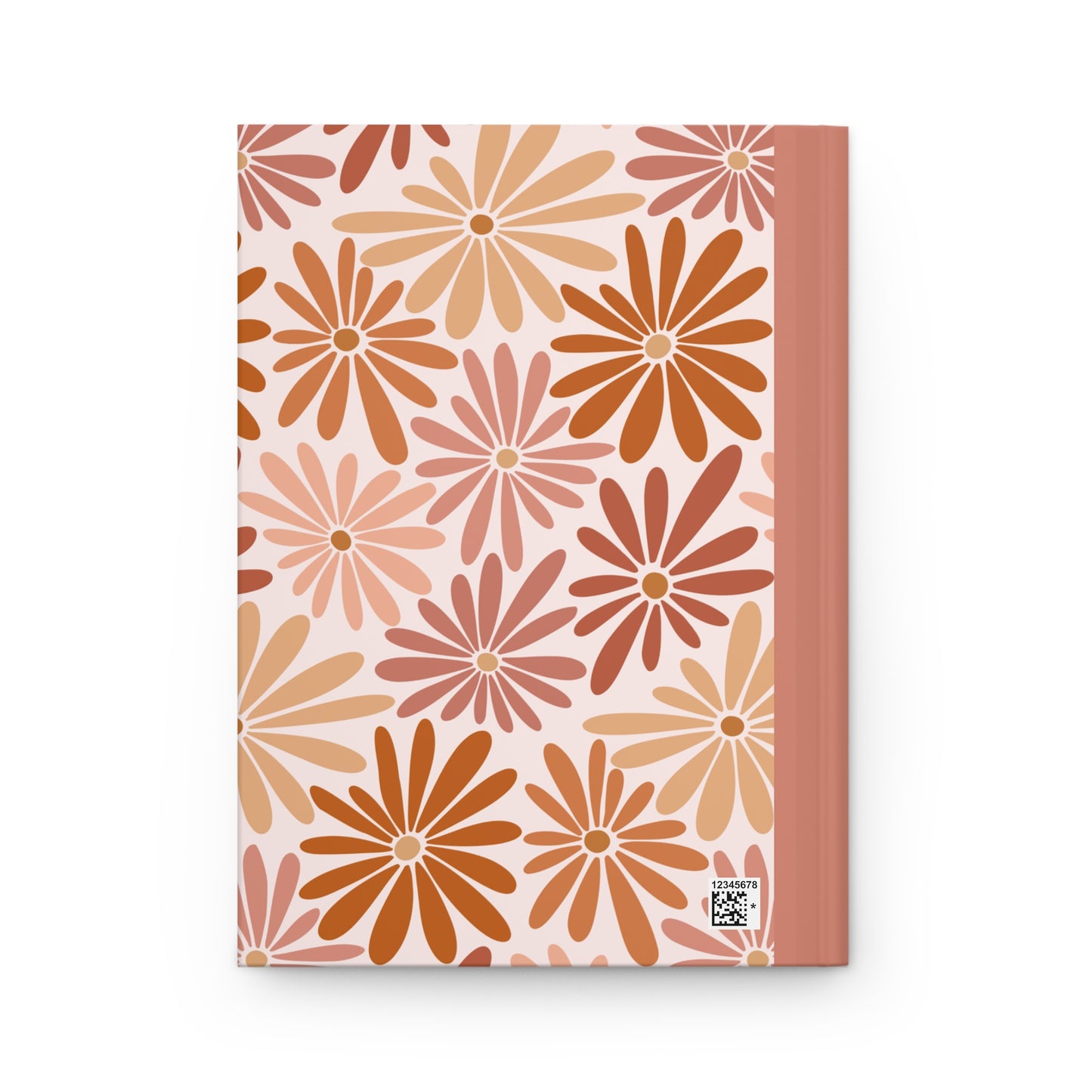 Retro Floral Hardcover Journal
