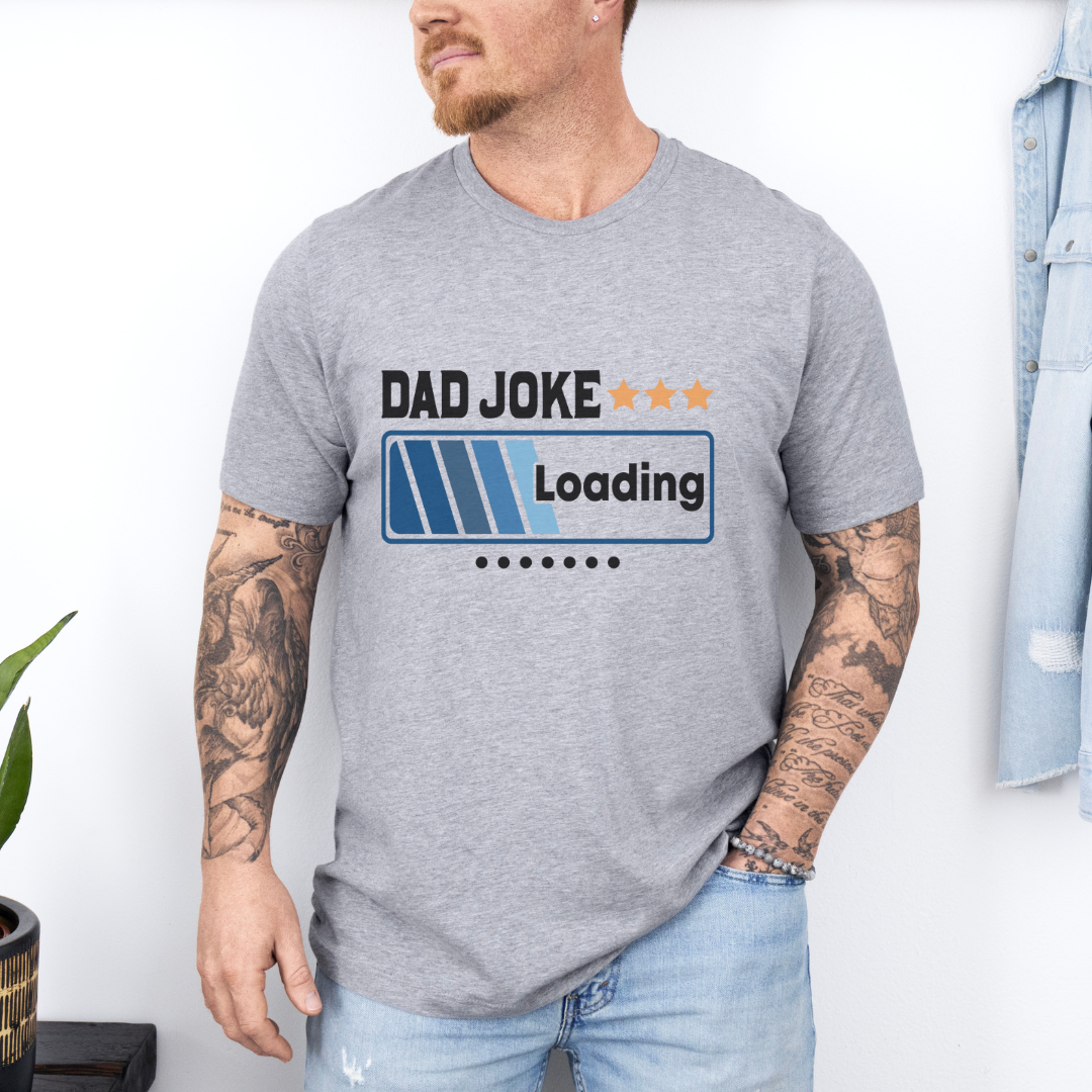 Dad Joke Loading, Fathers day shirt, Ginger man with dad shirt