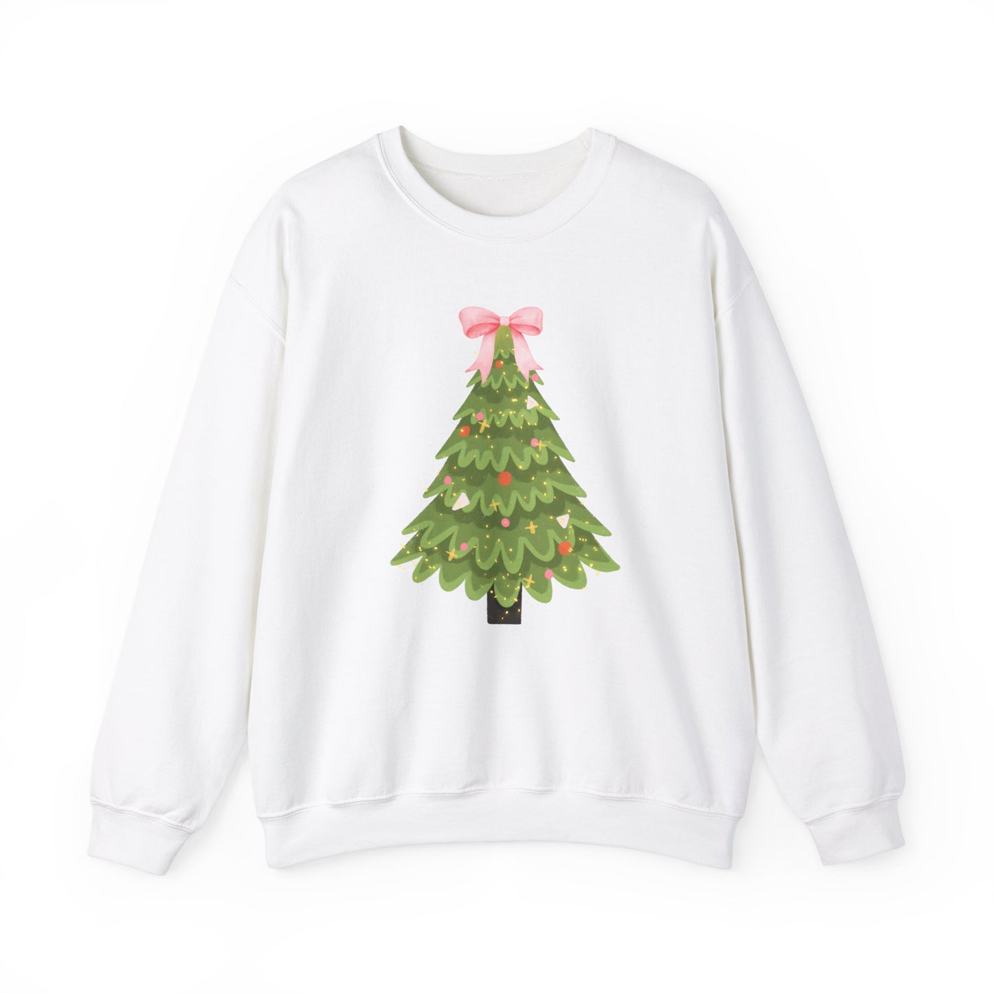 Coquette Christmas Tree Sweatshirt