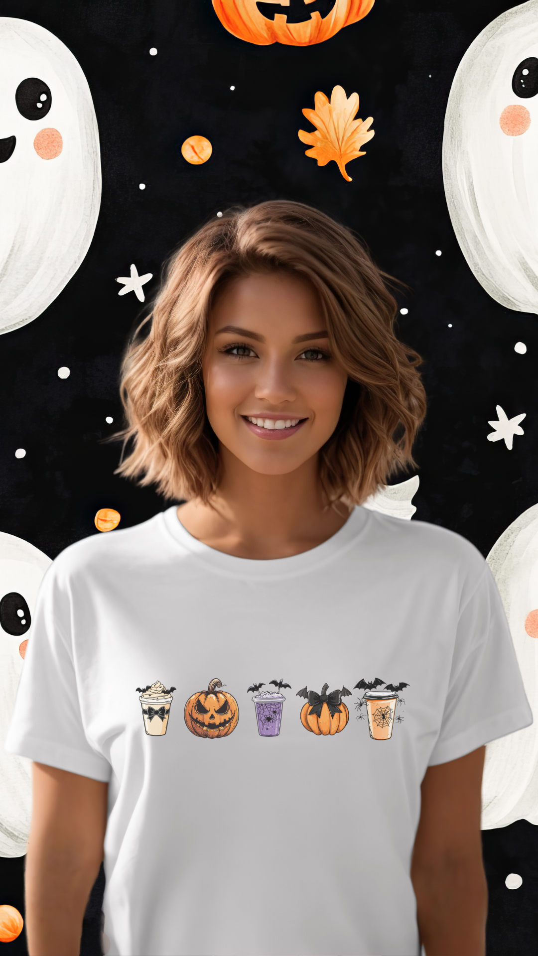 Spooky Sips Coffee Tee