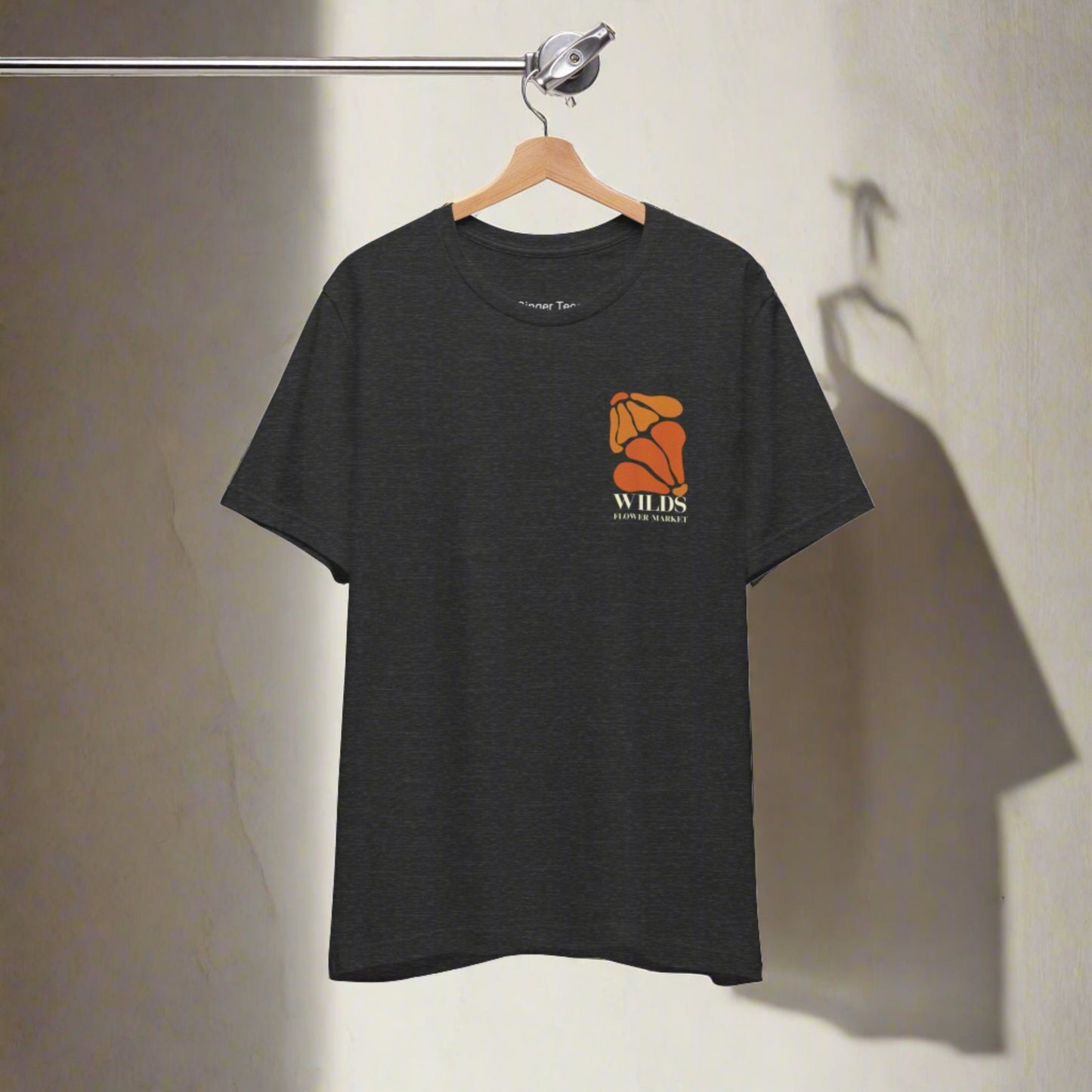 Wilds Flower Market, Retro style floral t-shirt