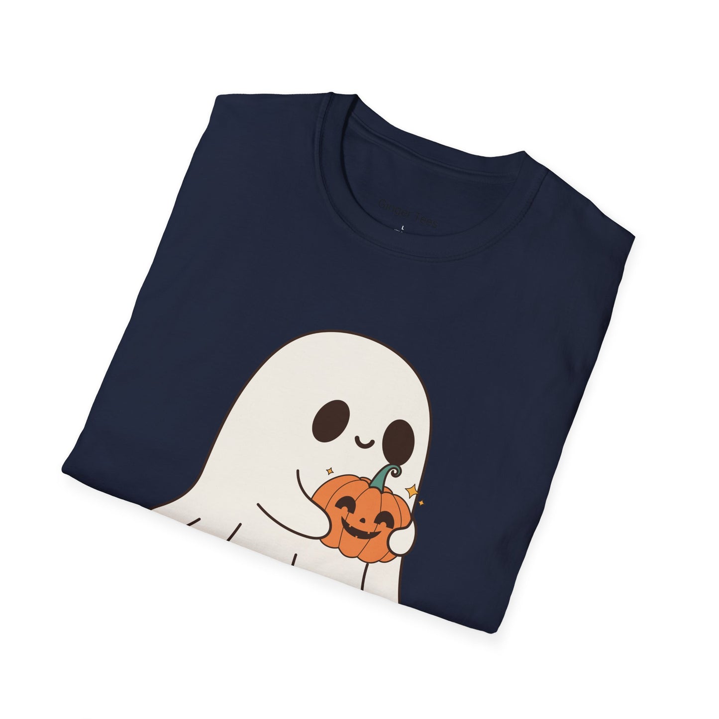 Adorable Ghost 'Boo' Halloween Tee