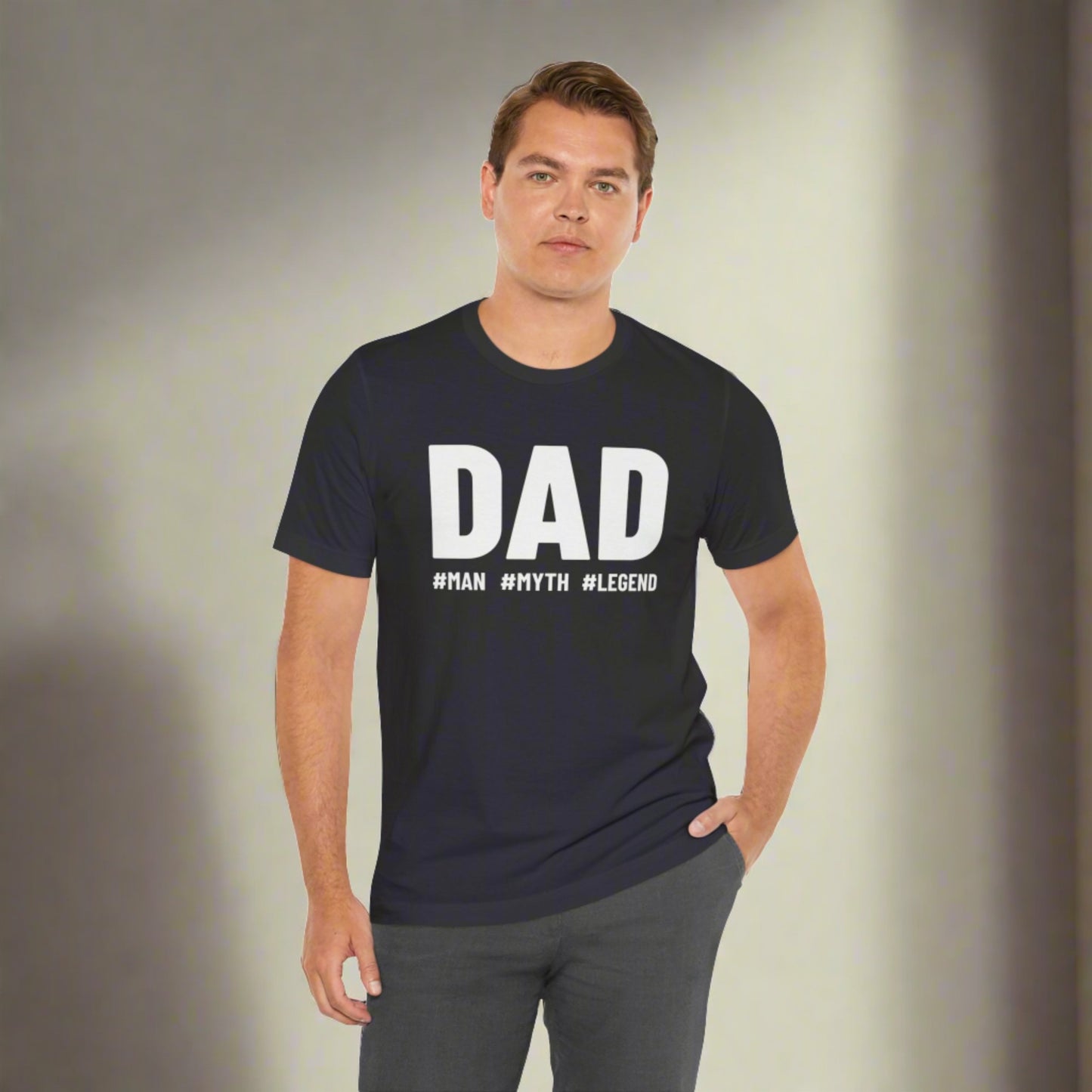 Dad man myth legend t-shirt