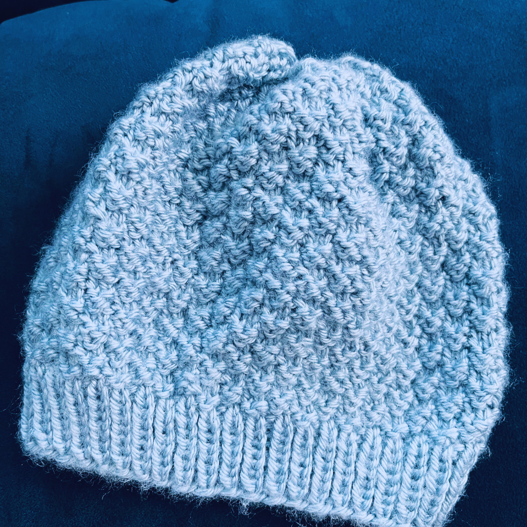 Handmade Acrylic Knitted Beanies – One of a Kind