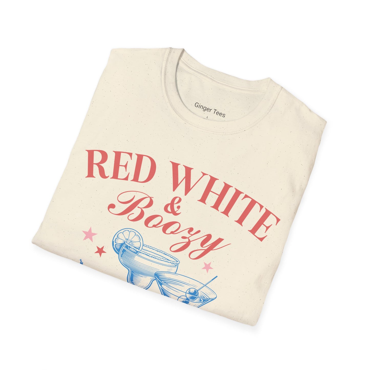 Red White and Boozy Tee