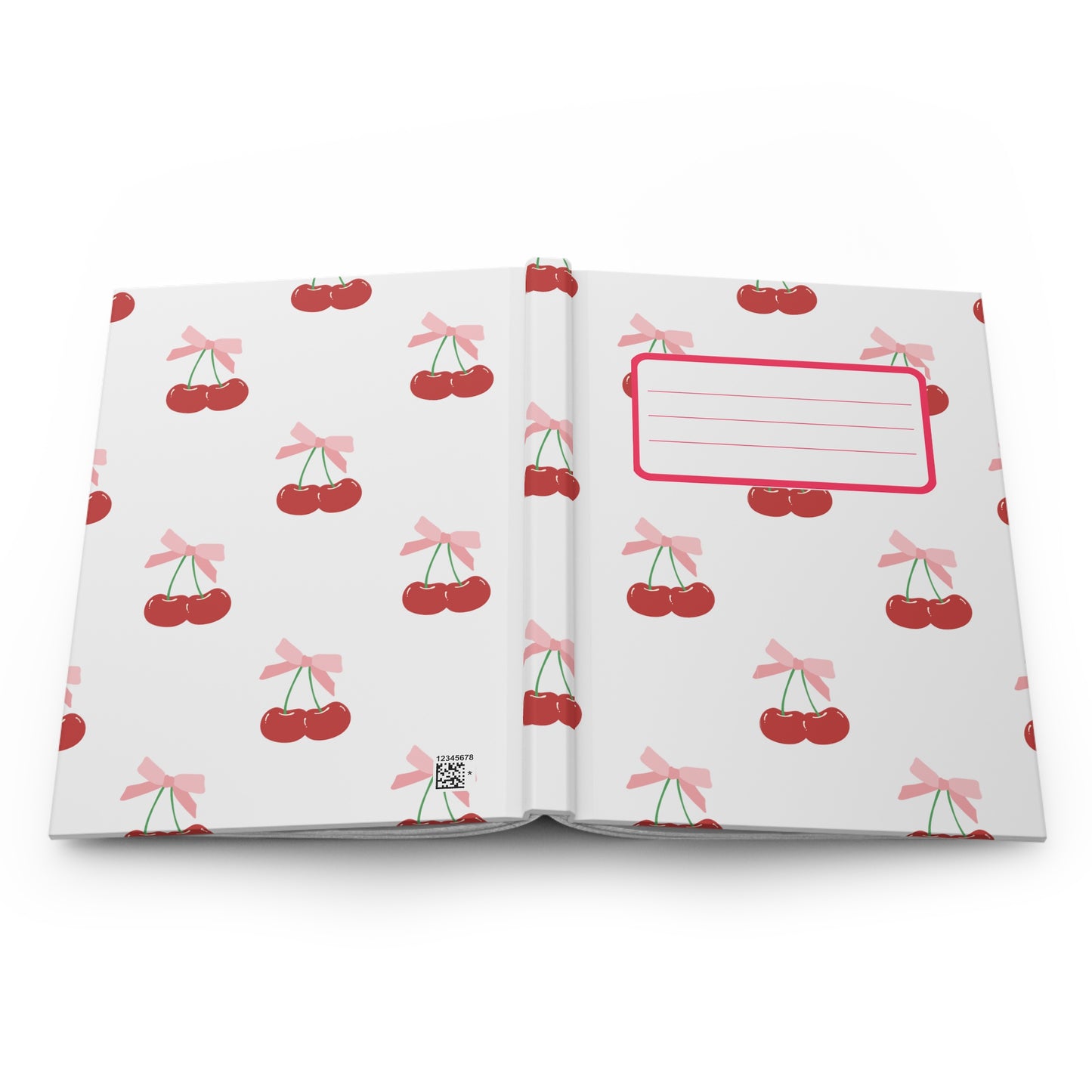 Cherry Coquette Hardcover Journal Matte