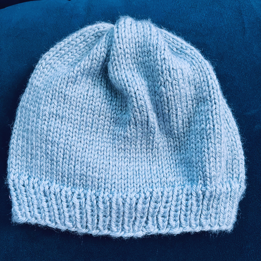 Handmade Acrylic Knitted Beanies – One of a Kind