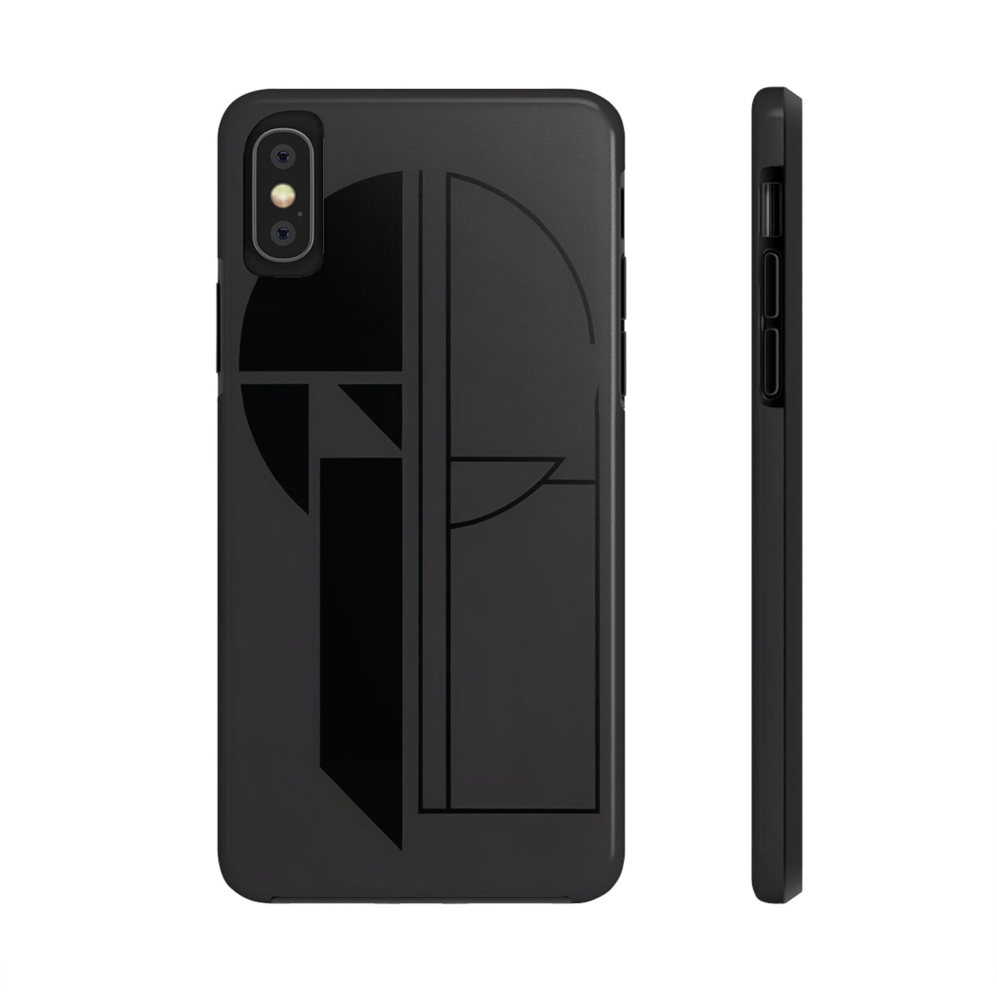 Obsidian Grid Phone Case