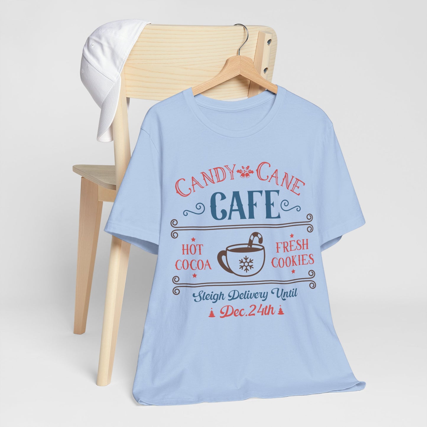 Candy Cane Cafe Tee