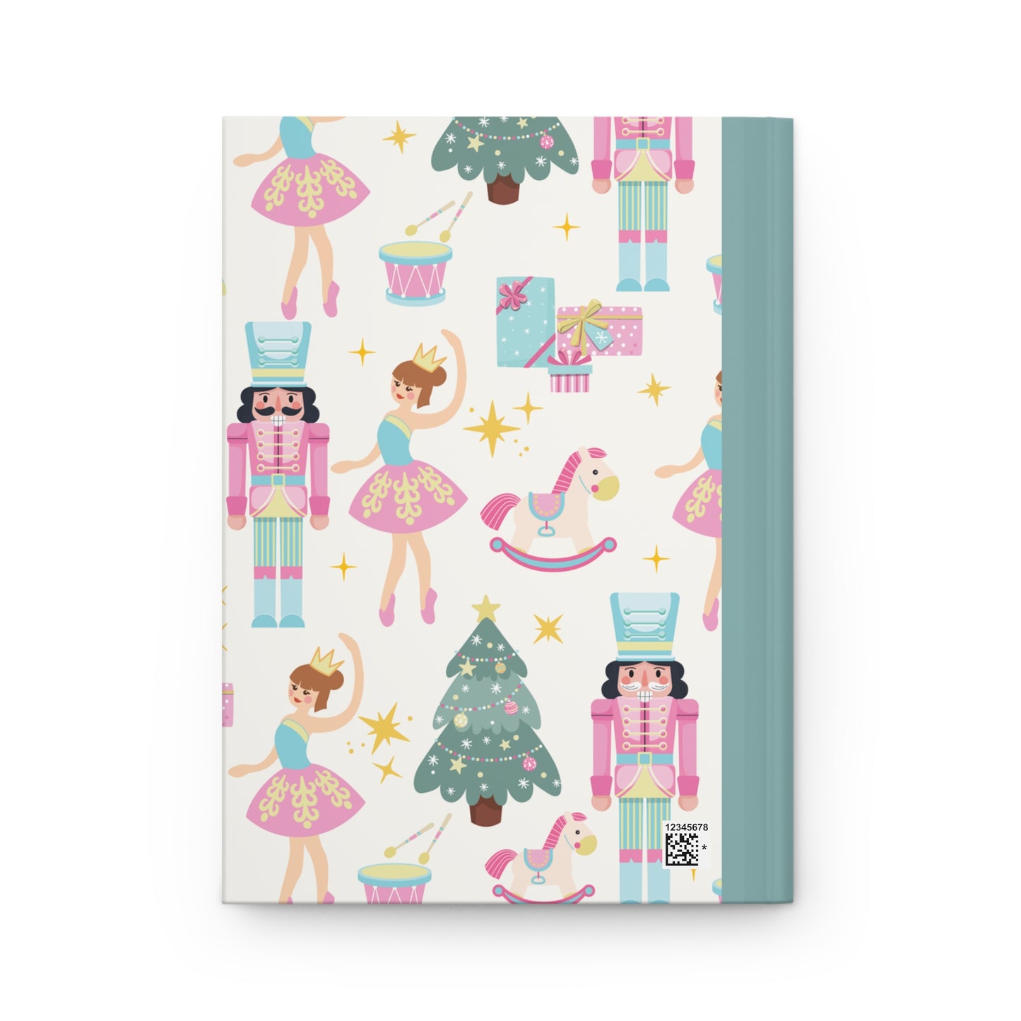 Nutcracker Ballet Hardcover Journal