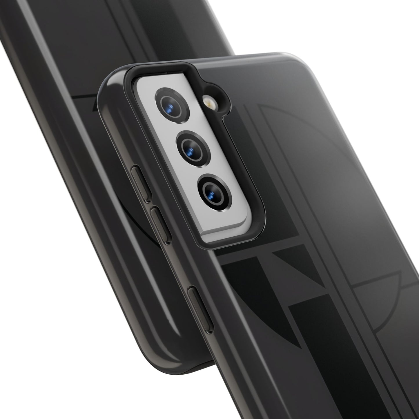 Obsidian Grid Phone Case