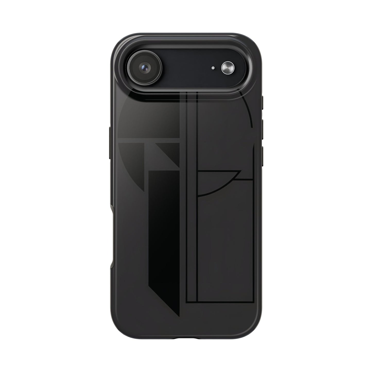 Obsidian Grid Phone Case