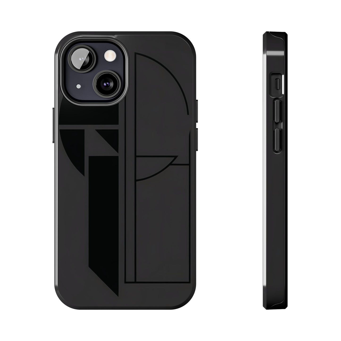 Obsidian Grid Phone Case