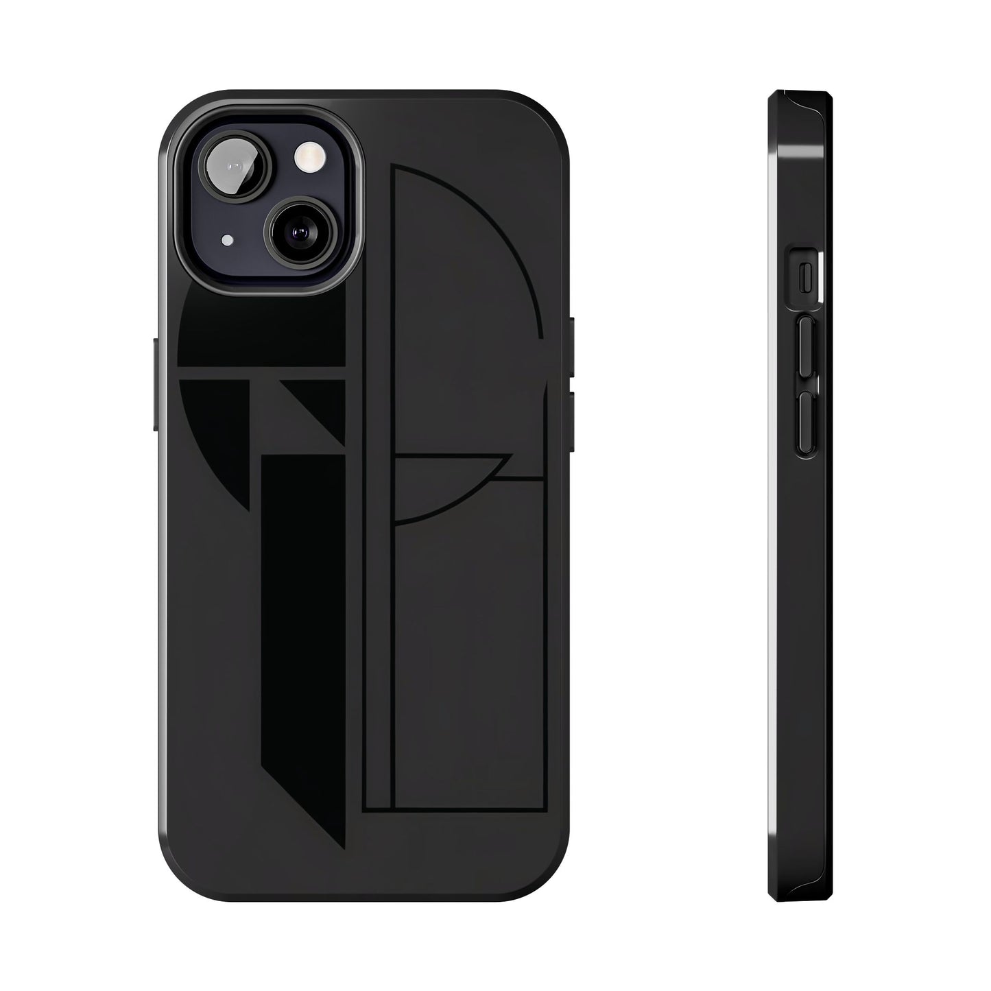 Obsidian Grid Phone Case