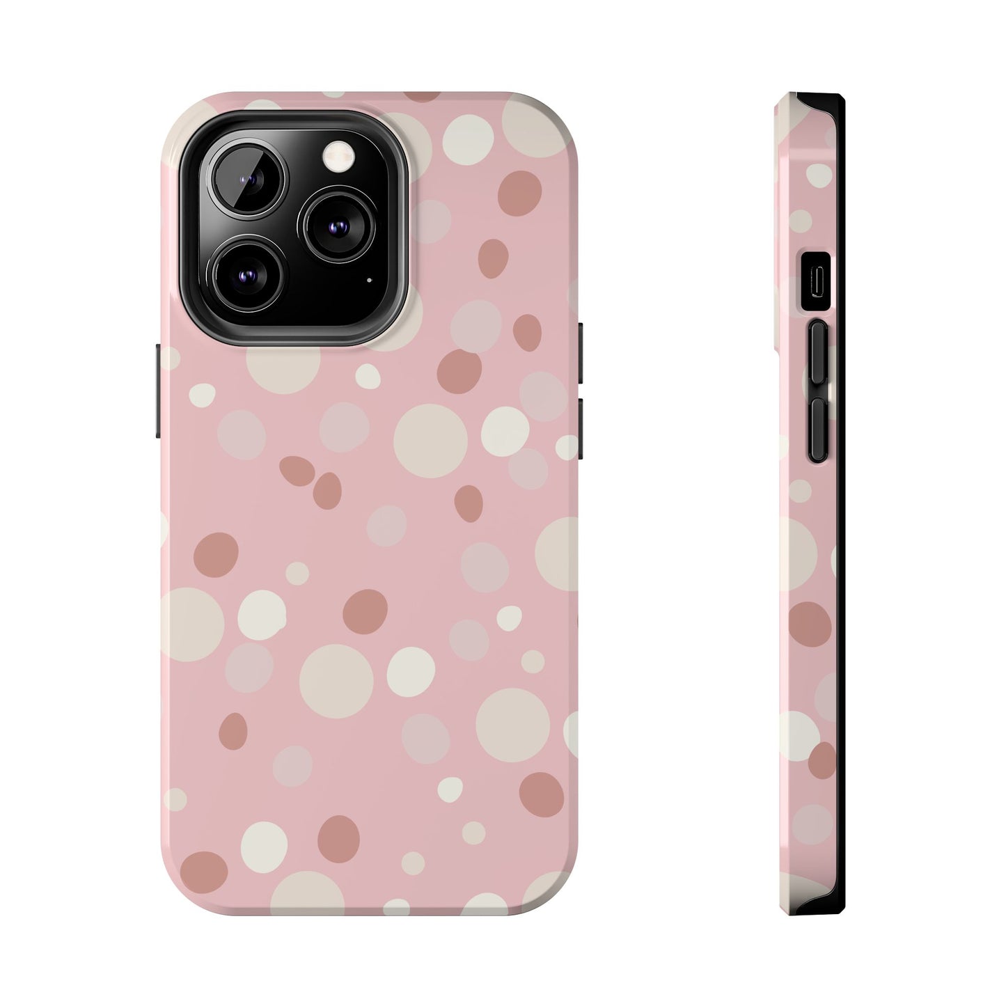 Boho Blush Polka Phone Case