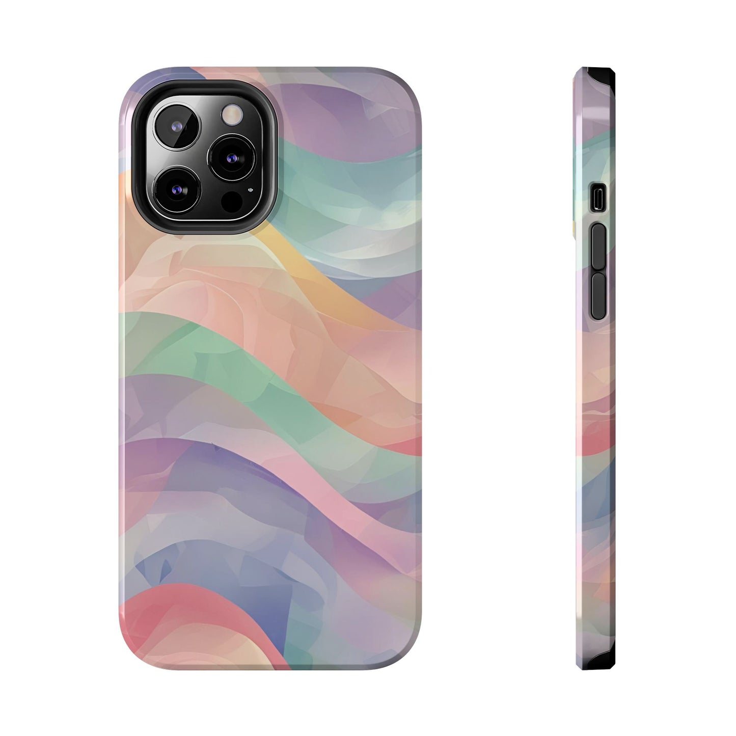 Soft Pastel Wavy Phone Case