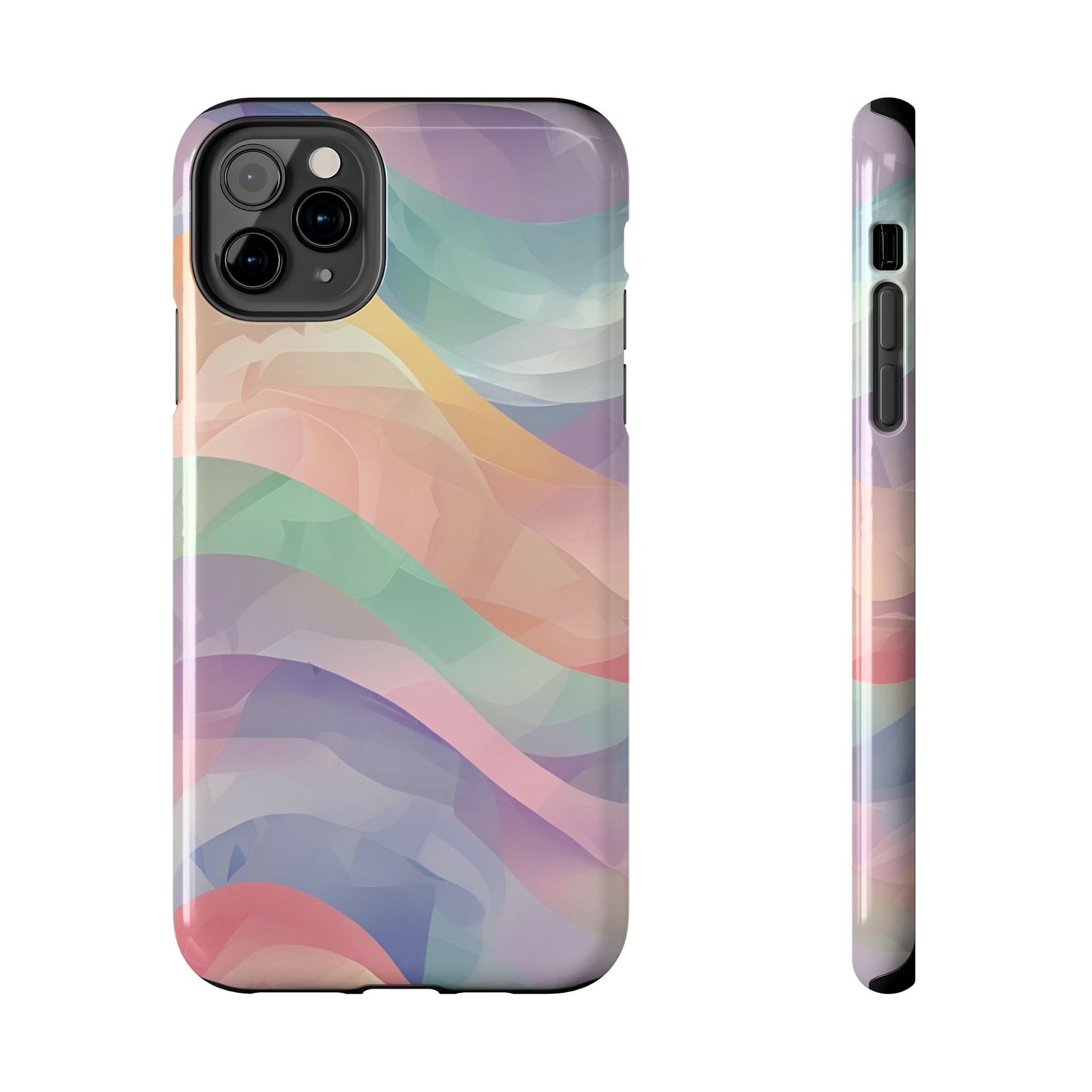 Soft Pastel Wavy Phone Case