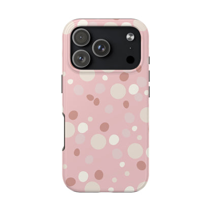 Boho Blush Polka Phone Case