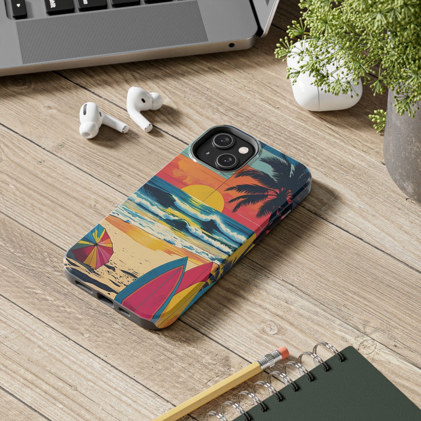 Sunset Surf Vibes Phone Case