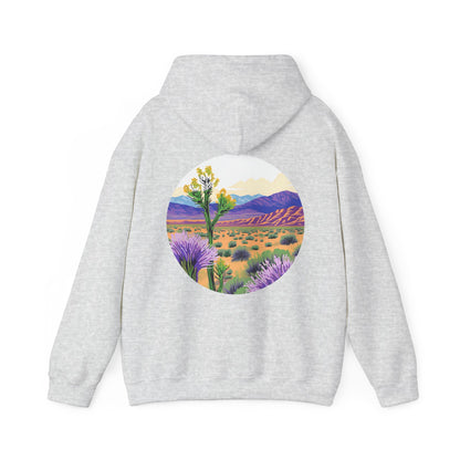 Nevada Sagebrush Desert Landscape Hoodie