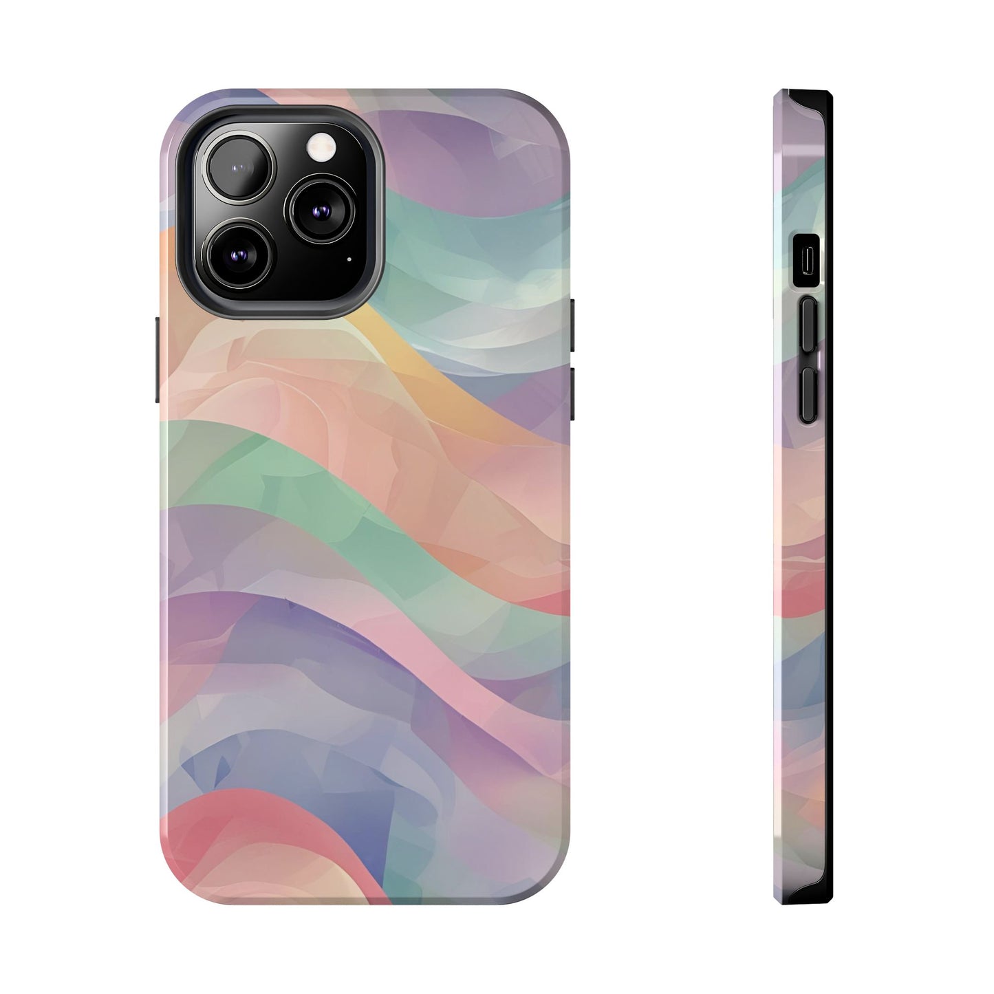 Soft Pastel Wavy Phone Case