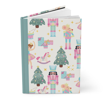 Nutcracker Ballet Hardcover Journal