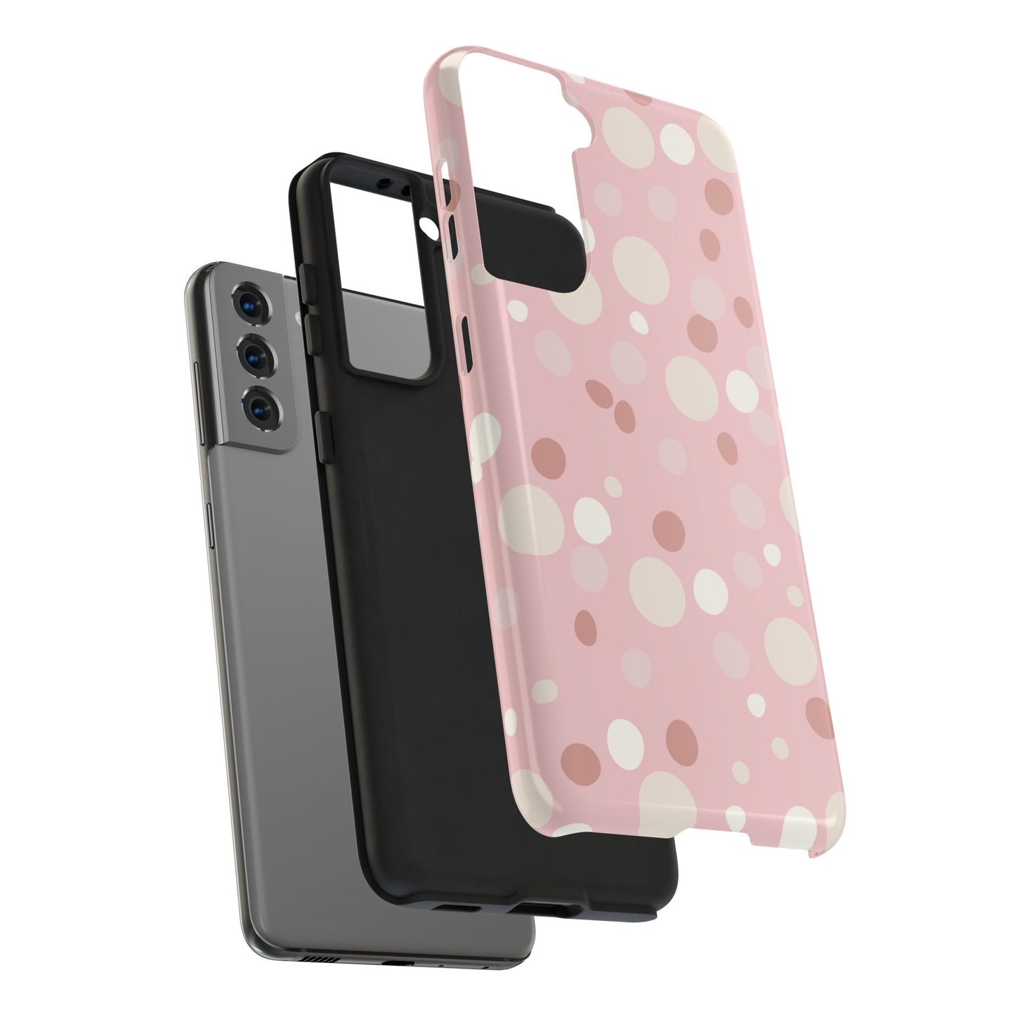 Boho Blush Polka Phone Case