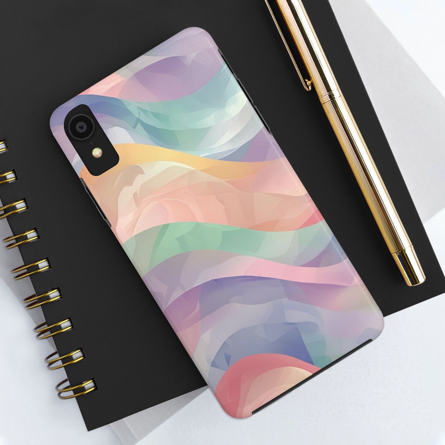 Soft Pastel Wavy Phone Case
