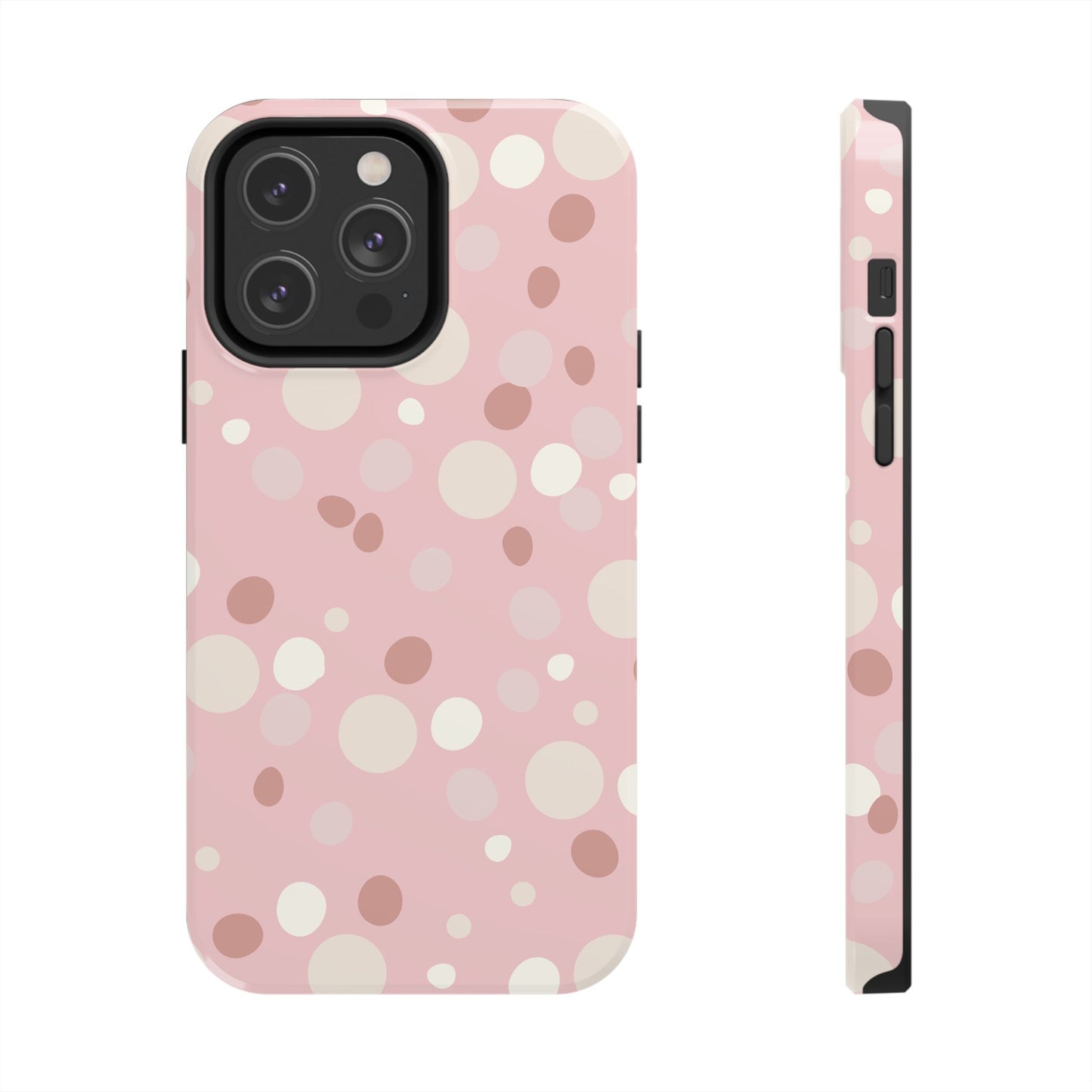 Boho Blush Polka Phone Case