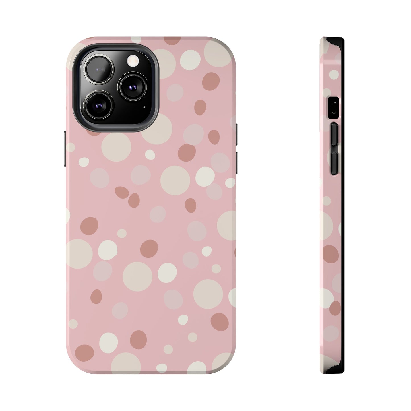 Boho Blush Polka Phone Case