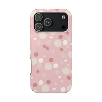 Boho Blush Polka Phone Case