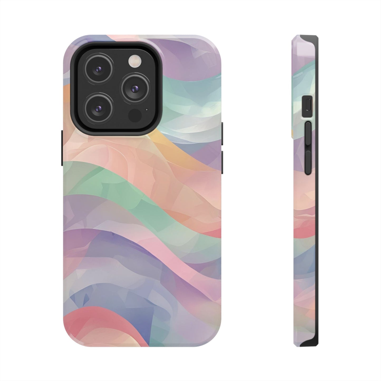 Soft Pastel Wavy Phone Case