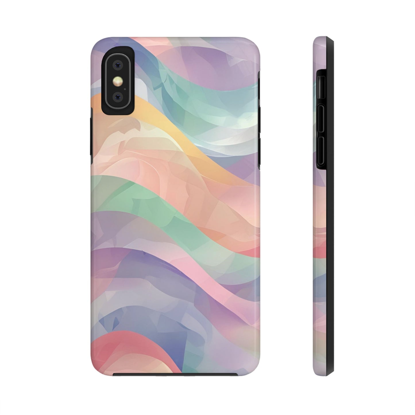 Soft Pastel Wavy Phone Case