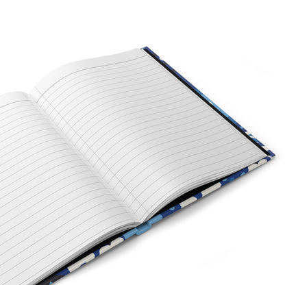 Blue Bliss Hardcover Journal