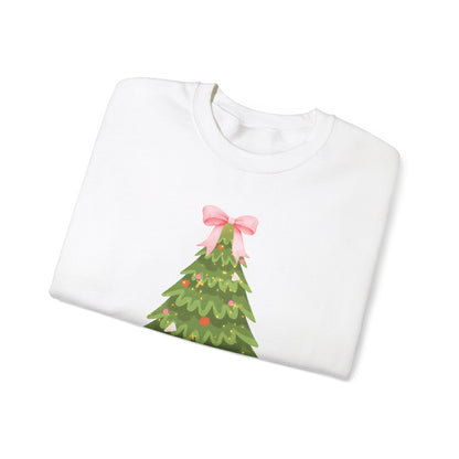 Coquette Christmas Tree Sweatshirt