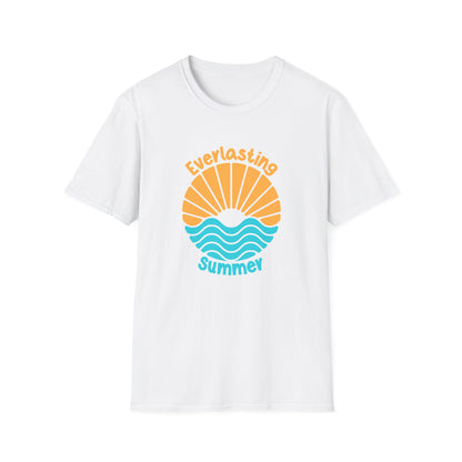Everlasting Summer Retro Sunset Tee – Bright Beach Vibes T-Shirt