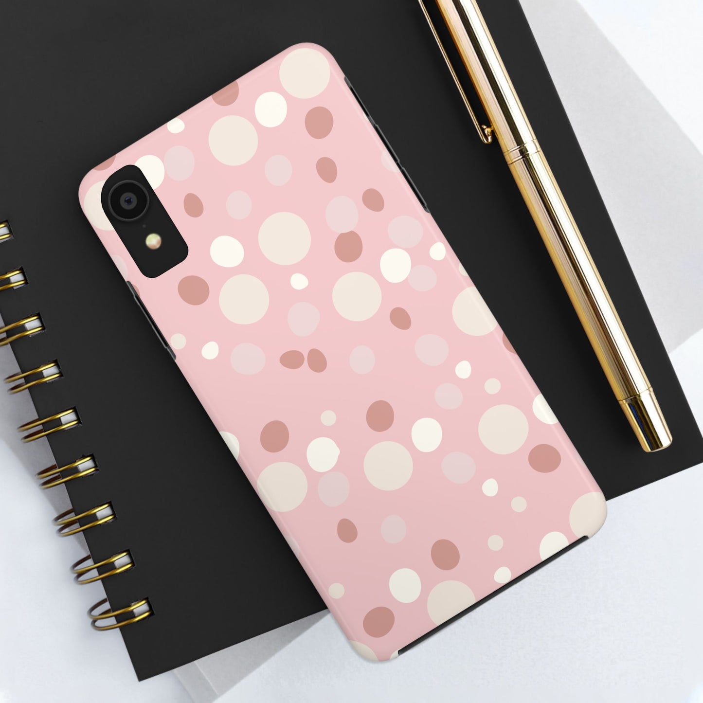 Boho Blush Polka Phone Case